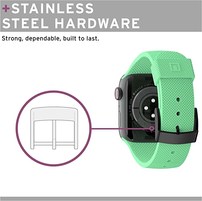 UAG [U] Dot Silicone Strap  for Apple Watch 38/40/41mm - Spearmint