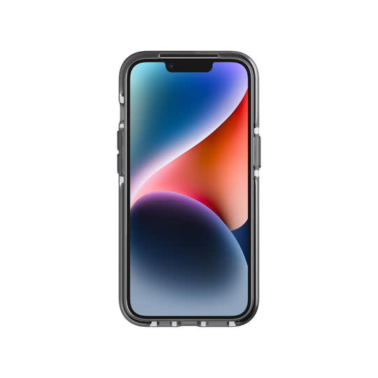 Tech21 Evo Check Case with MagSafe for iPhone 14 - Smokey Black