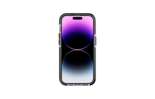 Tech21 Evo Check Case with MagSafe for iPhone 14  Pro Smokey Black