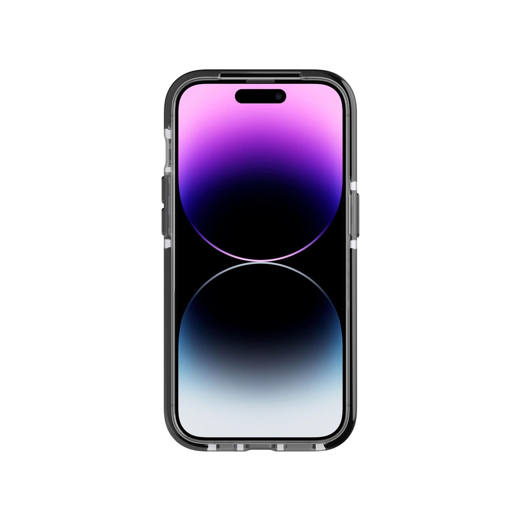 Tech21 Evo Check Case with MagSafe for iPhone 14  Pro Smokey Black