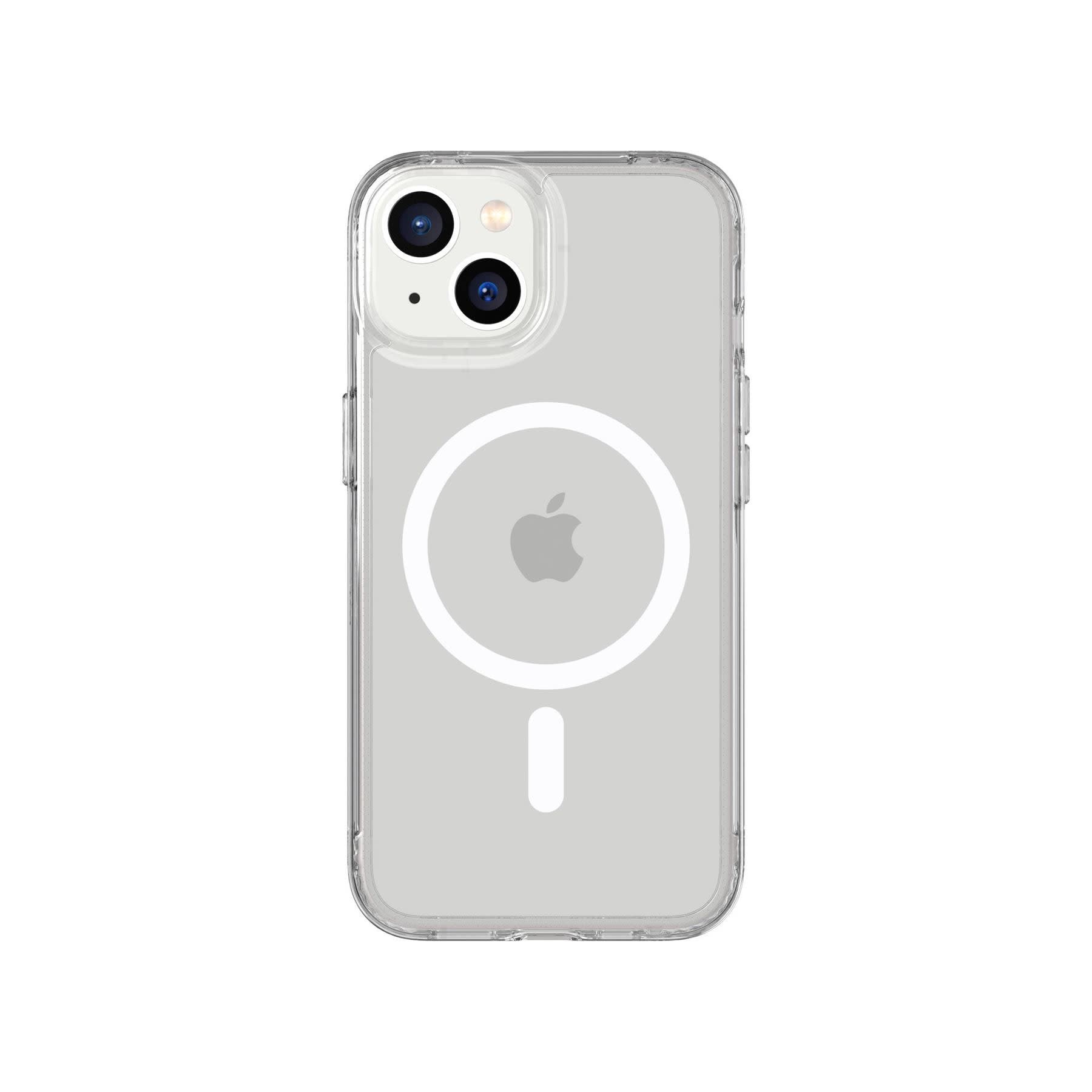 Tech21 Evo Clear Case with MagSafe for iPhone 14 - Clear