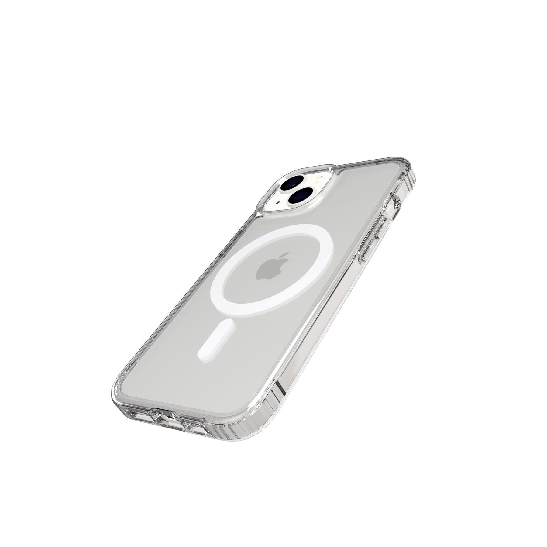 Tech21 Evo Clear Case with MagSafe for iPhone 14 - Clear