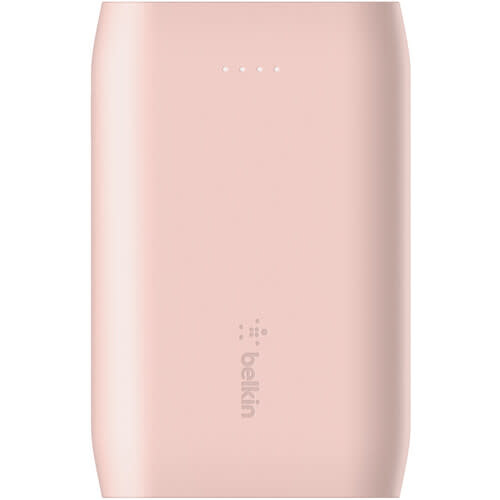 Belkin BOOST↑CHARGE™ w/USB-C Multi-Port Power Bank (10,000 mAh, Rose Pink)