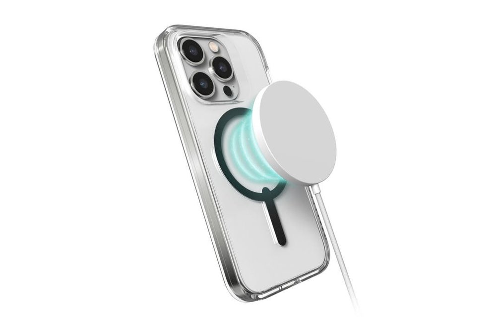 Gear4 Milan Snap Case with Magsafe for iPhone 14 Pro Max Blue Swirl