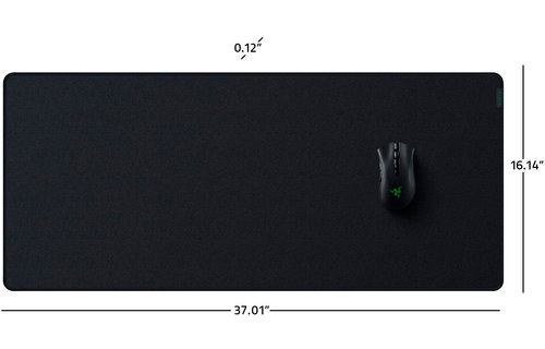 Razer - Strider Hybrid Gaming Mouse Pad (XXL) - Black