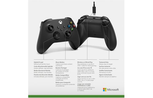 Microsoft Xbox Wireless Controller + USB-C® cable