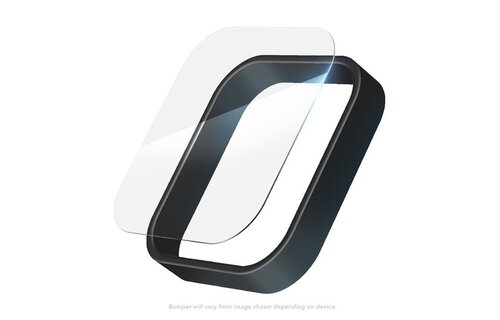 ZAGG GlassFusion 360 Screen Protector for Apple Watch 45mm Series 9/8/7 Black