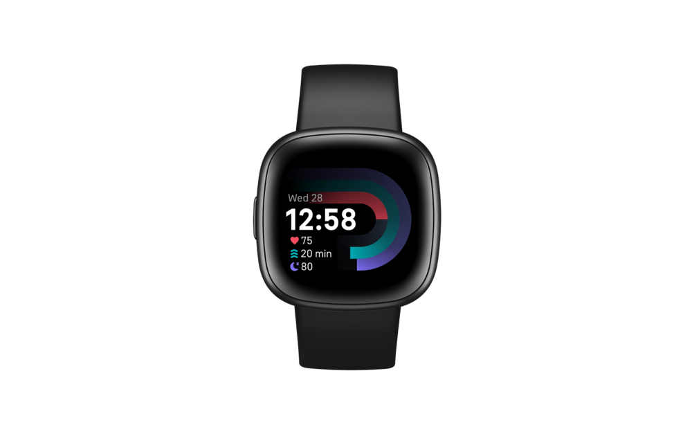 Fitbit Versa 4 Smartwatch - Black/Graphite