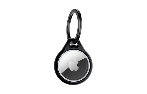 ItSkins Air Solid Cover Keychain for AirTag  - Black