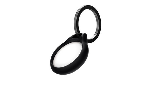 ItSkins Air Solid Cover Keychain for AirTag  - Black