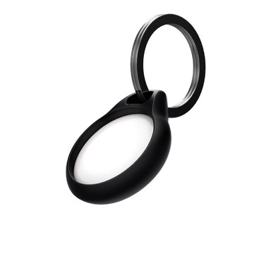ItSkins Air Solid Cover Keychain for AirTag  - Black