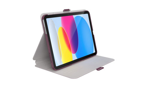Speck Balance Folio Case for iPad 10/11th A16 Gen - Plumberry/Crushed Purple/Crepe Pink