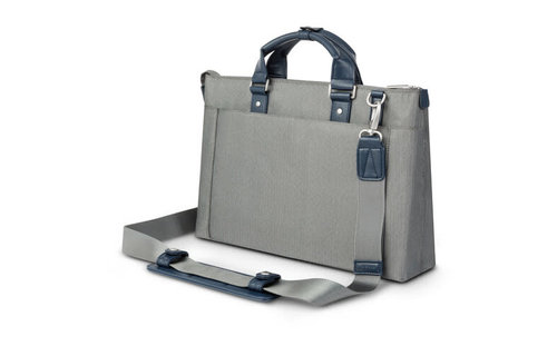 Moshi Urbana Lite Slim Laptop Briefcase  - Herringbone Gray