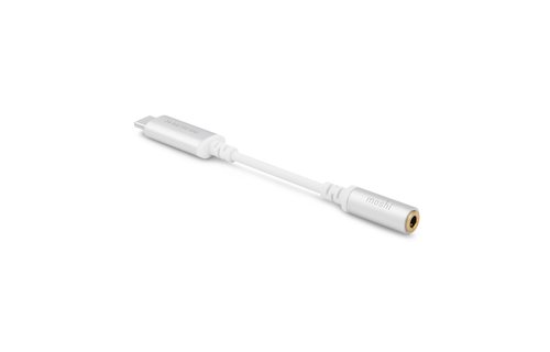 Moshi USB-C to 3.5mm Headphone Jack Digital Audio Adapter - Jet Silver