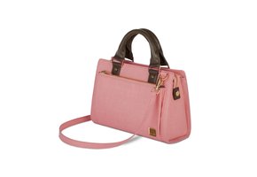 Moshi Lula Lightweight Nano Crossbody Bag Slate Coral Pink for iPad Mini