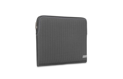 Moshi Pluma Laptop Sleeve for Macbook 14 Herringbone Gray