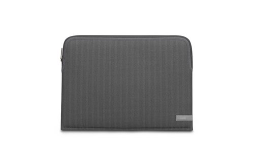 Moshi Pluma Laptop Sleeve for Macbook 14 Herringbone Gray