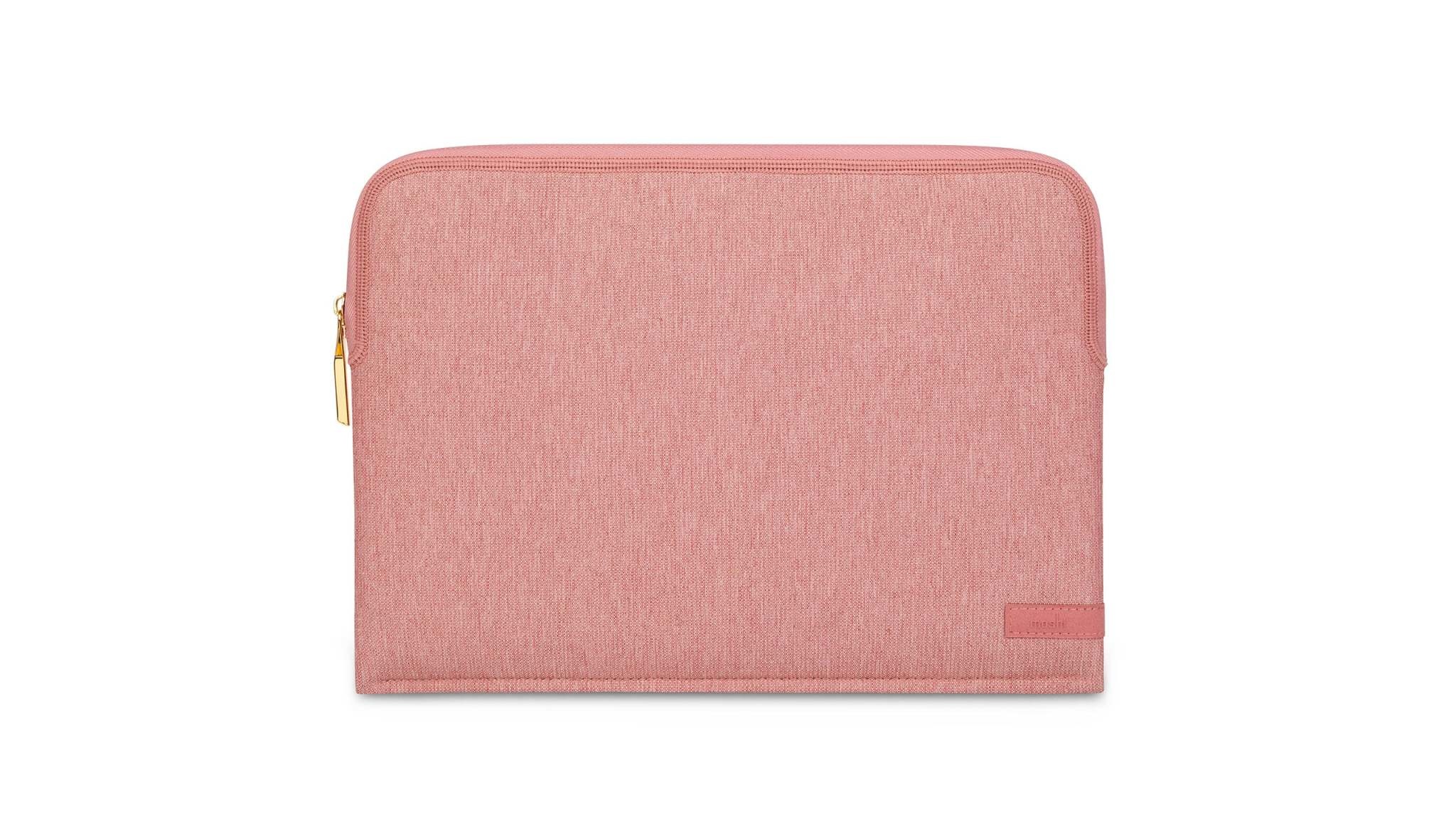 Moshi Pluma Laptop Sleeve for Macbook 14 Carnation Pink