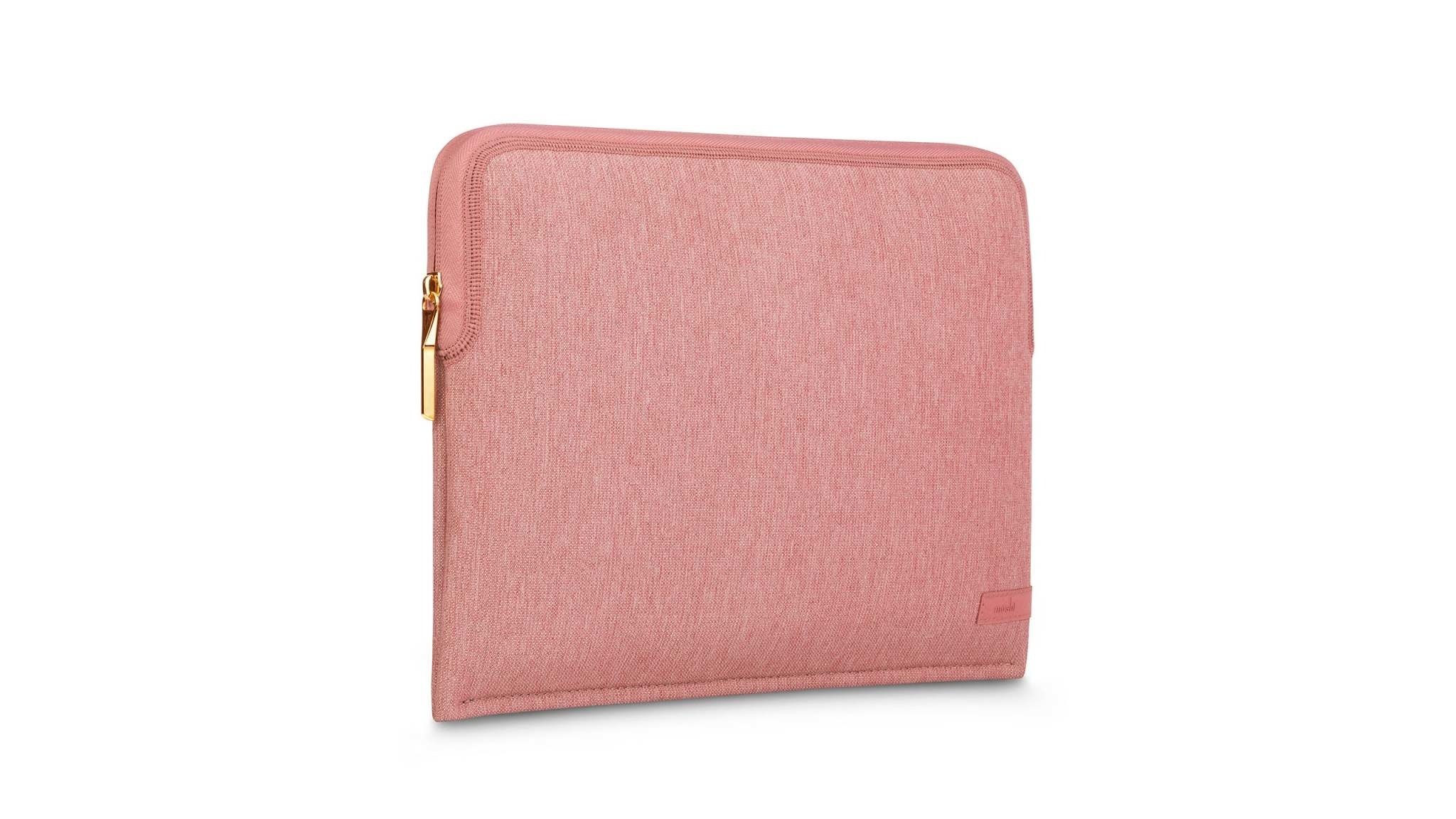 Moshi Pluma Laptop Sleeve for Macbook 14 Carnation Pink