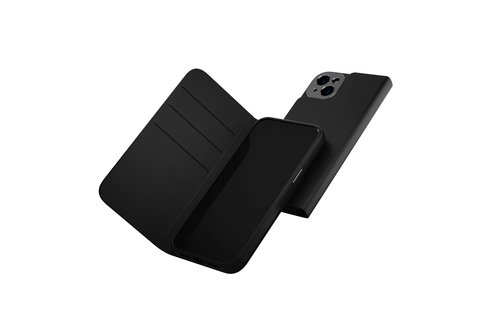 Moshi Overture Case w/ Detachable Magnetic Wallet for iPhone 14  Plus - Midnight Black