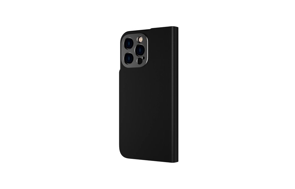 Moshi Overture Case w/ Detachable Magnetic Wallet for iPhone 14  Pro - Midnight Black