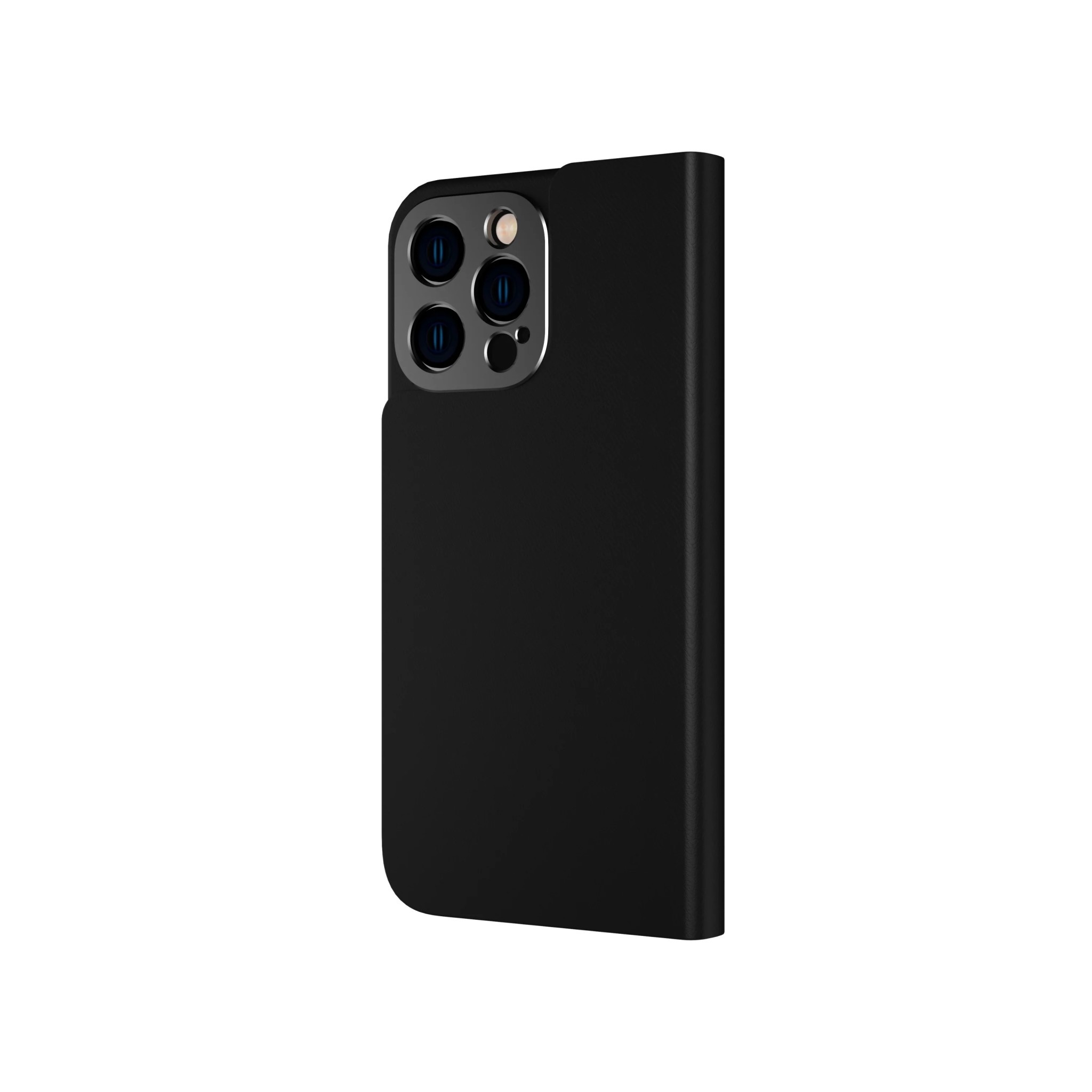Moshi Overture Case w/ Detachable Magnetic Wallet for iPhone 14  Pro - Midnight Black