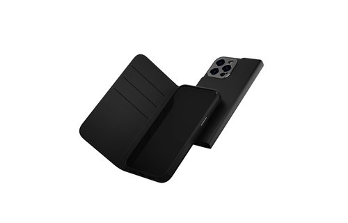 Moshi Overture Case w/ Detachable Magnetic Wallet for iPhone 14  Pro - Midnight Black