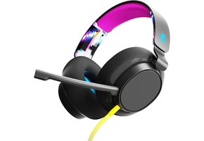 Skullcandy SLYR Wired 3.5mm CONNECTION Over-Ear Gaming Headset for PC, Playstation, PS4, PS5, Xbox, Nintendo Switch - Black Digi-Hype