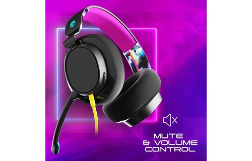 Skullcandy SLYR Wired 3.5mm CONNECTION Over-Ear Gaming Headset for PC, Playstation, PS4, PS5, Xbox, Nintendo Switch - Black Digi-Hype