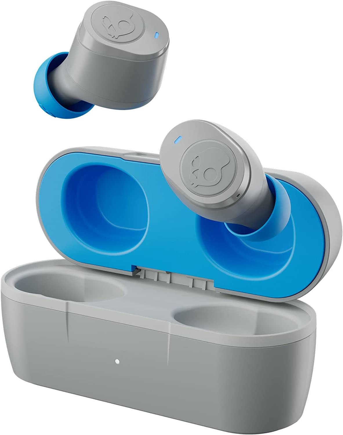 Skullcandy Jib True 2 Wireless in-Ear Earbuds - Light Grey/Blue (No returns once opened for In-Ear devices)