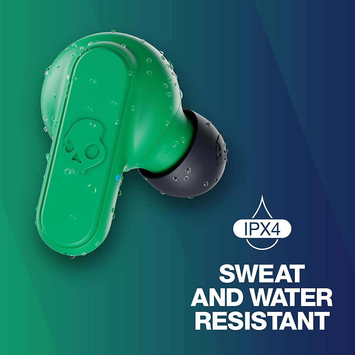 Skullcandy Dime 2 True Wireless In-Ear Earbuds Dark Blue/Green (No returns once opened for In-Ear devices)