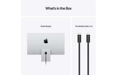 Apple 27" Studio Display (Standard Glass, Tilt Adjustable Stand)