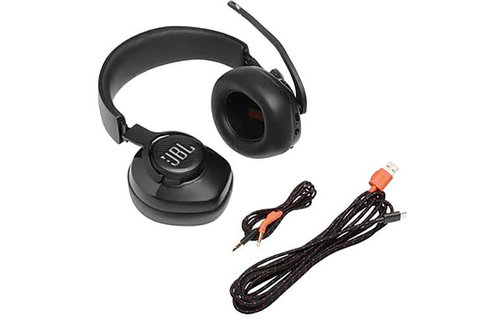 JBL Quantum Q400 Wired Over Ear Gaming Headset Black