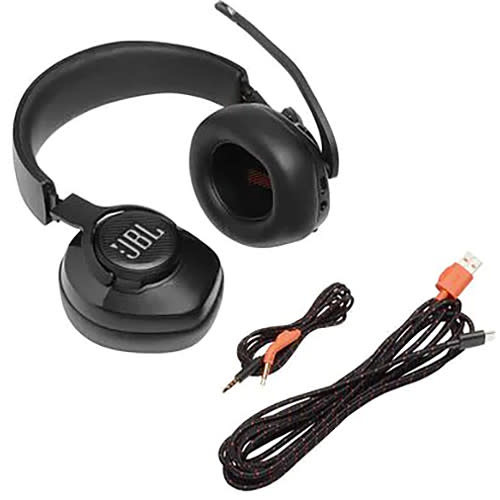 JBL Quantum Q400 Wired Over Ear Gaming Headset Black