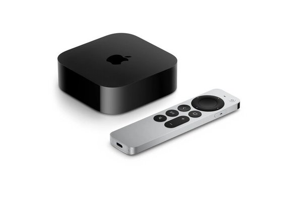 Apple TV 4K (128GB, Wi-Fi + Wired Ethernet, 2022)