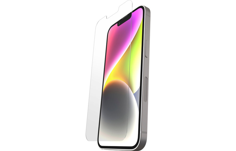 BodyGuardz Pure 3 Tempered Glass Screen Protector for iPhone 14 Plus/13 Pro Max