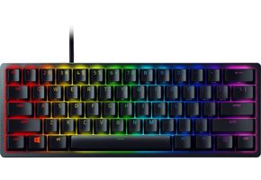 Razer - Huntsman Mini 60% Wired Gaming Clicky Optical Switch Keyboard with RGB Chroma Backlighting - Black