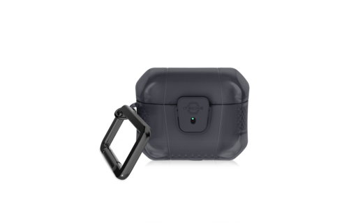 ItSkins Spectrum Frost Case for Airpods 3rd gen Black (NOT COMPATIBLE WITH AIRPODS PRO)