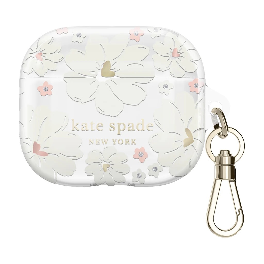 Kate Spade New York Protective Case for Airpods 3rd gen - Classic Peony
