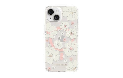 Kate Spade New York Protective Hardshell for Magsafe Case for iPhone 14/13 - Classic Peony
