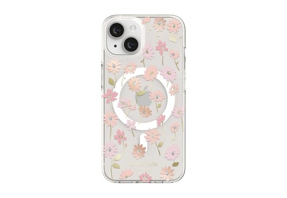 Kate Spade New York Protective Hardshell for Magsafe Case for iPhone 14/13 - Flower Pot