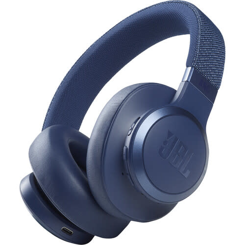 JBL LIVE 660NC Noise-Cancelling Wireless Over Ear Headphones Blue