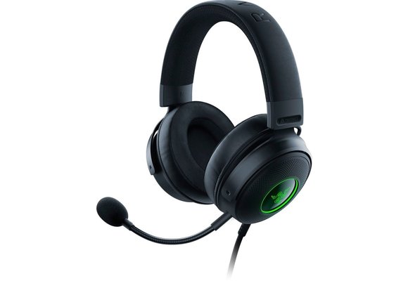 Razer Kraken V3 7.1 Surround Sound Wired USB-A CONNECTION Gaming Headset  for PC/Mac/PSN w/ Chroma RGB Lighting Black