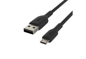 Belkin USB-A to Micro USB Cable 3.3ft (1m) - Black