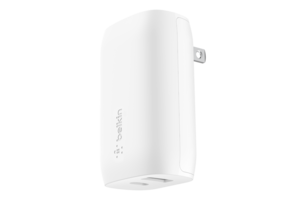 Belkin BOOST↑ CHARGE 37w Dual Wall Charger(1x USB-C/1x USB-A) White