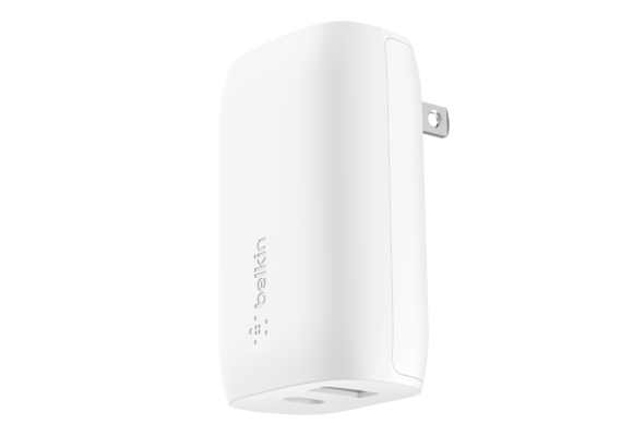 Belkin BOOST↑ CHARGE 37w Dual Wall Charger(1x USB-C/1x USB-A) White