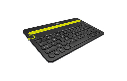Logitech K480 Multi-Device Bluetooth Keyboard for Computers, Tablets, & Smartphones - Black