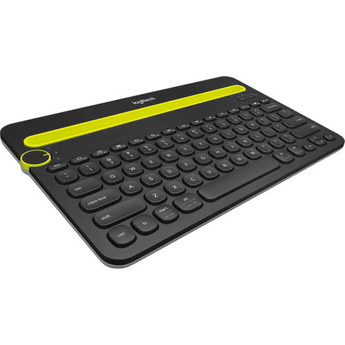 Logitech K480 Multi-Device Bluetooth Keyboard for Computers, Tablets, & Smartphones - Black