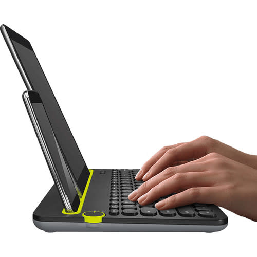 Logitech K480 Multi-Device Bluetooth Keyboard for Computers, Tablets, & Smartphones - Black