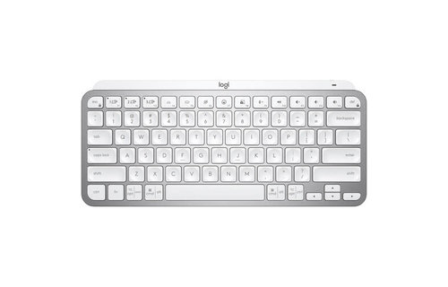 Logitech MX Keys Mini Wireless Illuminated Keyboard - Pale Gray